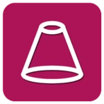 Logo of Conical Frustum Calculator android Application 